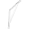 Ekena Millwork Traditional Steel Bracket, White Primer 2"W x 20"D x 20"H BKTM02X20X20TRPWH - alternate 1